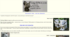 Desktop Screenshot of gargoylestore.com